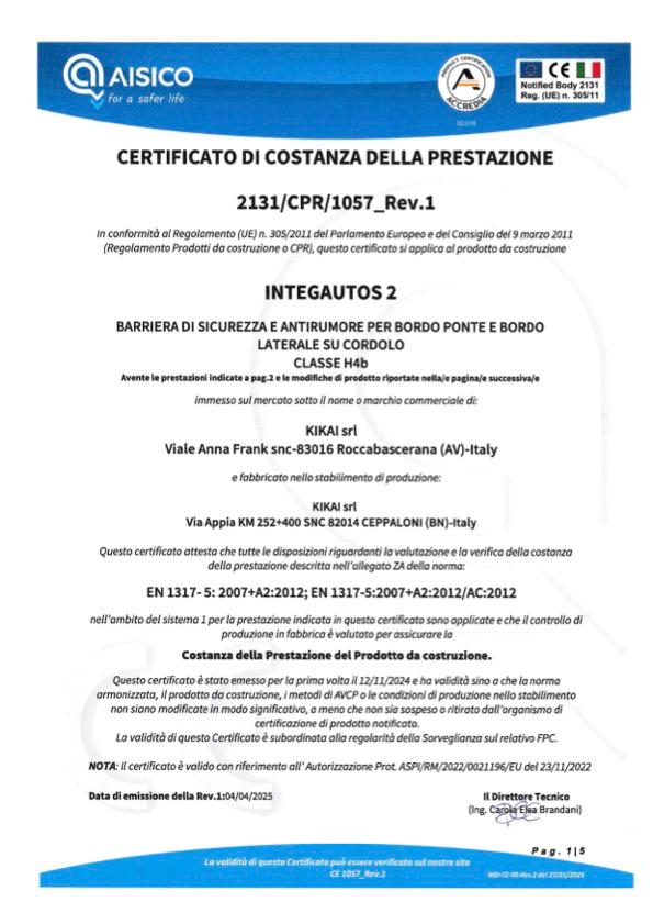 Certificazioni